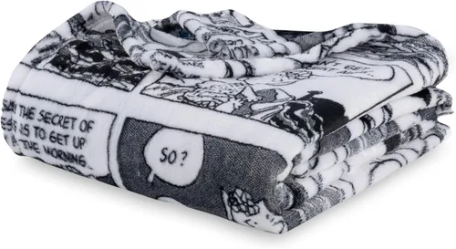 Miniatura 9 de Berkshire Peanuts® VelvetLoft® - Manta extragrande para niños con el adorable personaje de Snoopy, de lino, con la imagen de Peanuts Snoopy