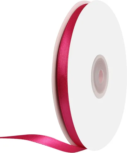 Miniatura 57 de Cinta de satén de doble cara verde manzana de 1-1/2 x 50 yardas, rollos de cinta de tela de alta densidad de color sólido, ideal para envolver