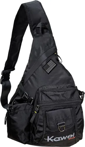 Miniatura 11 de Bolso bandolera grande, mochila para portátil, bolso de mensajero cruzado, mochila de viaje para el hombro, B-gris claro, Grande, Bolso bandolera