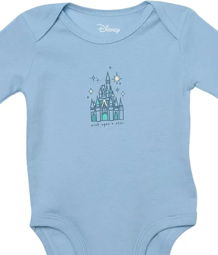 Miniatura 4 de Tienda Essentials Disney para bebés niñas Marvel Star Wars Body de princesa de manga larga, paquete de 5