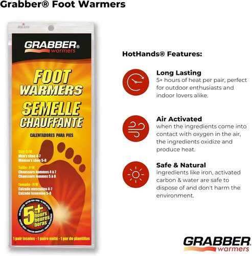 Miniatura 7 de Grabber Calentadores de pies de plantilla