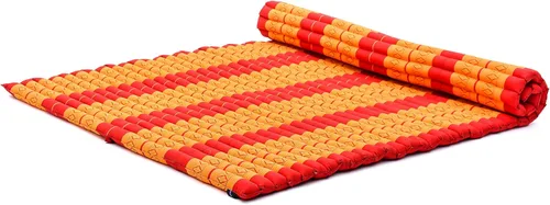 Miniatura 77 de Leewadee - Colchón plegable - Futón japonés enrollable -Alfombra de tatami triple pliegue - Cama de piso para invitados - Colchón de camping
