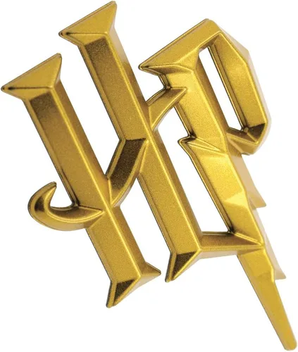 Miniatura 3 de Fan Emblems Insignia de coche con logotipo de Harry Potter 3D HP (cromo dorado)