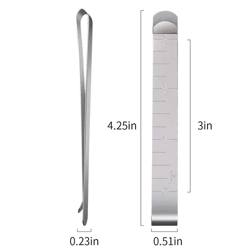 Miniatura 2 de 20 clips de costura, clips de dobladillo de acero inoxidable, suministros de costura para clips de tela, accesorios de fijación y marcado