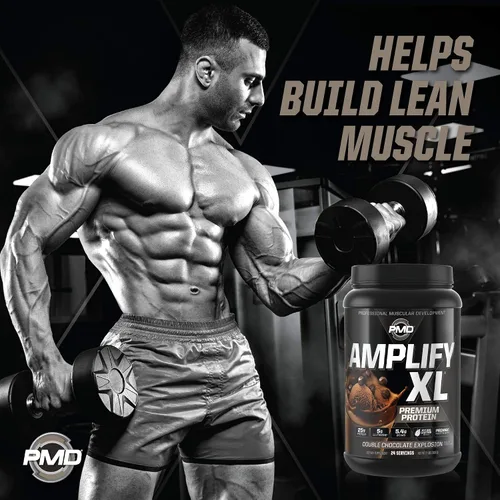 Miniatura 3 de PMD Sports Amplify XL Premium Suplemento de proteína de suero Hydro Greens Blend - Matriz de proteína de glutamina y suero con superalimento