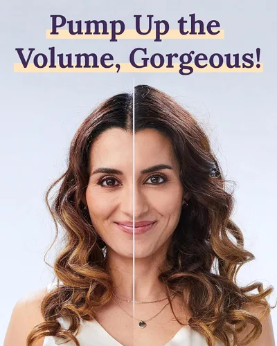 Miniatura 2 de Keranique Juego de champú y acondicionador voluminizador para reparación y crecimiento del cabello con biotina y queratina para mujeres, fórmula
