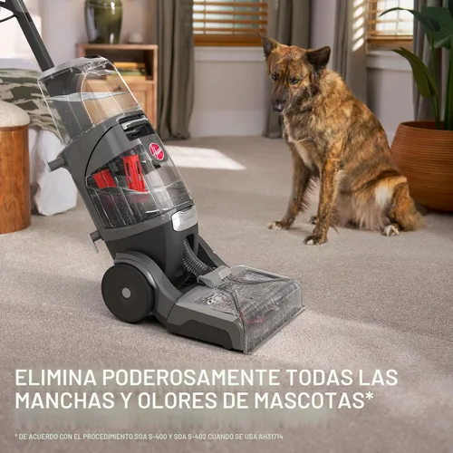 Miniatura 8 de Máquina limpiadora de alfombras y tapicería Hoover SmartWash Pet XL vertical, limpiador automático de alfombras de limpieza profunda, se convierte