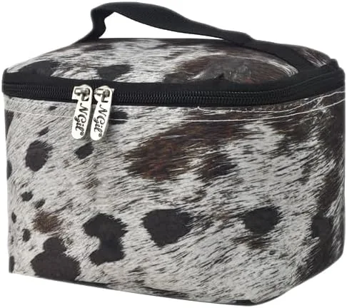 Miniatura 16 de NGIL Bolsa de cosméticos de viaje, bolsa organizadora de maquillaje para mujeres y niñas, Azul Rey Diamantina, Casual