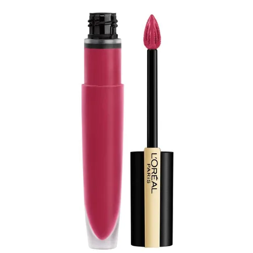 Miniatura 15 de L'Oréal Paris Makeup Rouge Signature - Pinta labios de larga duración acabado mate, ultraligero, ultracómodo, color de pigmento alto, aplicador
