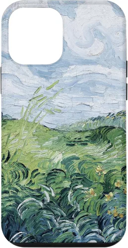 Miniatura 16 de Funda para iPhone 12 Pro Max Van Gogh Green Wheat Fields Modern Art Painting Phone Cover Case
