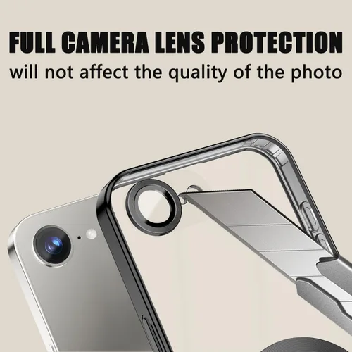 Miniatura 227 de Misscase Funda magnética con purpurina para iPhone 11 compatible con MagSafe, protección completa, delgada, a prueba de golpes, antiarañazos
