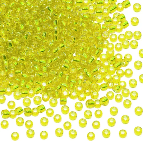 Miniatura 7 de Cuentas de cristal de ángel Penta de 1.76 oz, mini cuentas redondas de poni espaciadoras sueltas para aretes, pulseras, collares, cuentas de Champán