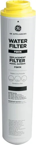 GE Reemplazo del filtro de agua para debajo del fregadero, reduce los sedimentos, el óxido y otras impurezas del agua, fácil de instalar, se adapta
