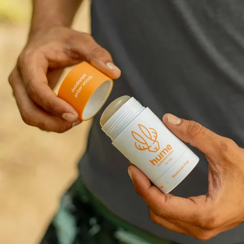 Miniatura 6 de Hume Supernatural Desodorante sin aluminio para mujeres y hombres, seguro para pieles sensibles, probiótico, a base de plantas, sin bicarbonato