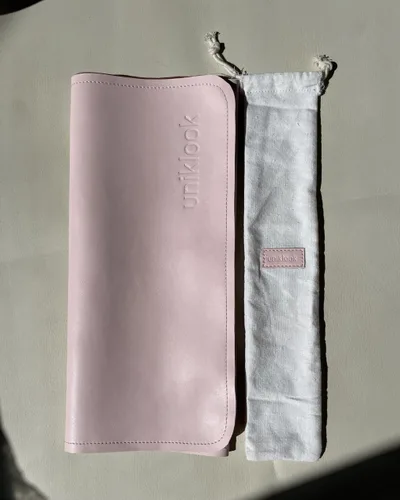 Miniatura 9 de UNIKLOOK Cambiador portátil de cuero - Cuero vegano - Cambiador de bebé de viaje - Estación de cambio de pañales portátil multiusos impermeable 14 x