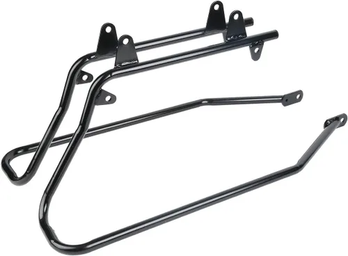 Miniatura 8 de TCT-MOTORPARTS Soportes de conversión para bolsas de sillín Guardaapoyo Compatible con Harley Heritage Springer Softail Fatboy FLSTF FLSTS 1984-2017