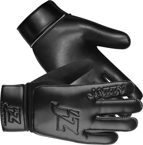 Miniatura 4 de Guantes de portero de fútbol para niños y jóvenes, guantes de portero antideslizantes con palma de látex de 4 mm y fuerte agarre, protección doble