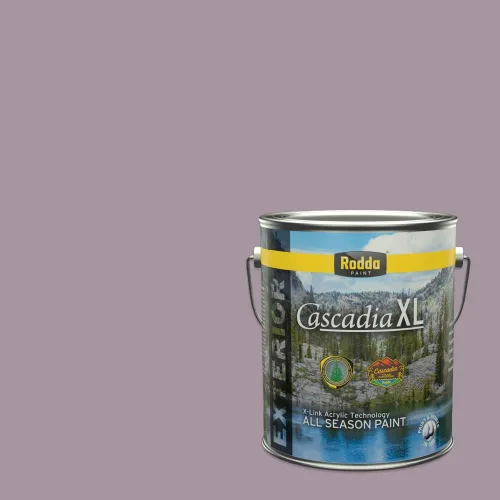 Miniatura 173 de Rodda Paint CASCADIA XL - Pintura e imprimación satinada para exteriores en uno, cuarto de galón, blanco abstracto
