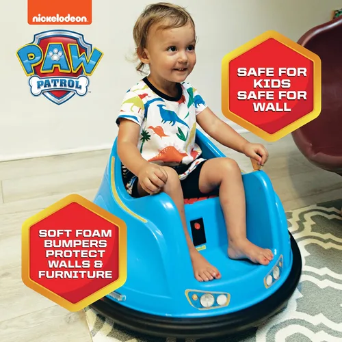 Miniatura 5 de Coche de choque FunPark de 6V para niños pequeños, coche eléctrico para niños, juguetes para montar para niños pequeños, coche de choque para bebés