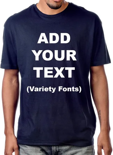 Miniatura 10 de Circular - Camisetas personalizadas en la parte delantera y trasera para añadir tu texto, ultra suaves, para hombres y mujeres, camiseta de algodón