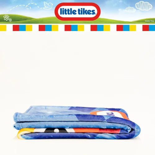 Miniatura 6 de Little Tikes Cozy Coupe - Manta para niños, súper suave y afelpada, 46 x 60 pulgadas, accesorio de ropa de cama con diseño de coche de carreras