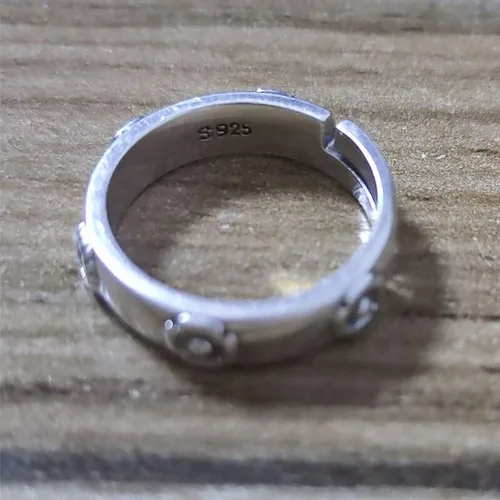 Miniatura 5 de Shopular Anillo de plata de castillo móvil de anime, anillos de Sophie, joyería de cosplay, regalo de cumpleaños de Navidad