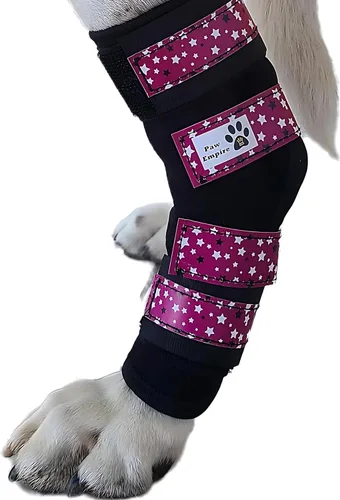 Miniatura 19 de Par de soportes para piernas de perro, ultra apoyo, cómodo, resortes de metal duales, soporte de hockey canino para artritis articular, ayuda a