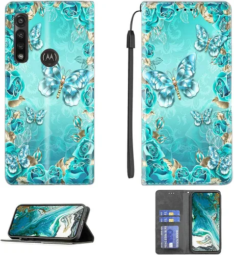 Miniatura 58 de Funda para Moto One Zoom compatible con Motorola One Zoom Phone Case Flip Stand Cover Magnetic Close YHD