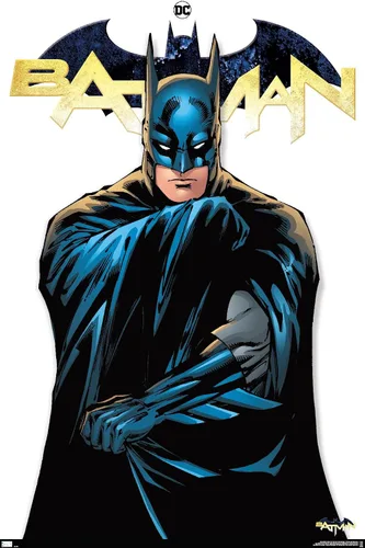 Miniatura 11 de Trends International DC Comics Batman Feature Series - Póster de pared, 22.4 pulgadas de largo x 14.7 W, versión enmarcada de madera de granero