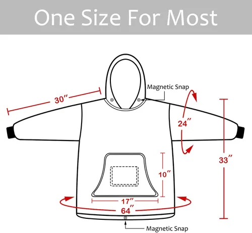 Miniatura 6 de Solaris - Sudadera con capucha tipo manta para niños - Regalo cálido y suave, sudadera de forro polar Sherpa extragrande y acogedora para Latte