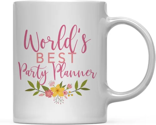 Miniatura 51 de Andaz Press Taza de café de 11 oz, regalo de broma de la mejor abbuela del mundo, diseño floral, paquete de 1