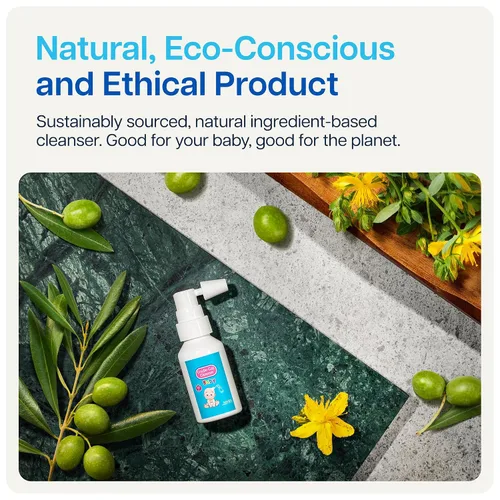 Miniatura 7 de NAVEH PHARMA Limpiador de tapa de cuna para bebés y niños Tratamiento de tapa de cuna 100% natural Spray y lavado sin fregar Mejor que