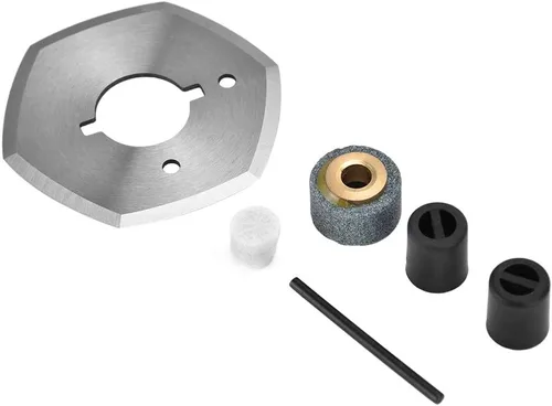 Miniatura 8 de Tijeras eléctricas inalámbricas 3.6V cortador rotativo recargable 4500rpm 35W 100-240V enchufe de EE. UU. con muela para cortadora de cartón de tela