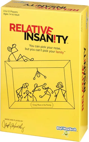 Miniatura 11 de Insanidad Relativa por Jeff Foxworthy - Juegos de Cartas Multijugador para Noche Familiar, Edades 14+