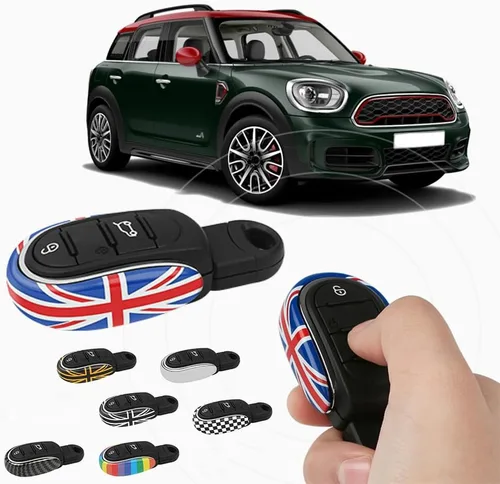 Miniatura 3 de Heinmo Funda de llave con control remoto de ABS para Cooper ONE S JCW Clubman Countryman F54 F55 F56 F57 F60, accesorios de estilo para coche