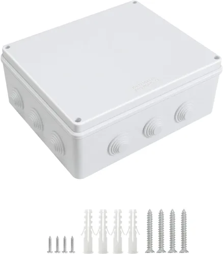 Miniatura 14 de LeMotech Caja de conexiones, plástico ABS IP55 resistente al agua y al polvo, caja eléctrica universal, caja de proyectos para exteriores e