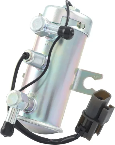 Miniatura 5 de Bomba de combustible universal eléctrica de 24 V para motores diésel de gasolina - Estilo en línea plateado, para tractor, barco, coche clásico
