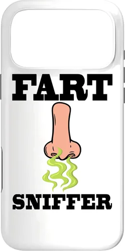 Miniatura 22 de Fart Sniffer Shirt, Gross Dad Joke Shirt, Weird Funny Fart Case for iPhone 17