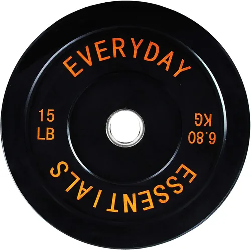 Miniatura 2 de Fitvids Placas de Tope Olímpicas de 2 Pulgadas, Placas de Peso Perfectas para Levantamiento de Pesas y Entrenamiento de Fuerza, Múltiples Pesos