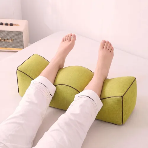 Miniatura 4 de Almohada ergonómica para piernas con diseño de ondas, cojín ajustable para apoyo lumbar y de pie para embarazo, alivio del dolor de espalda y uso