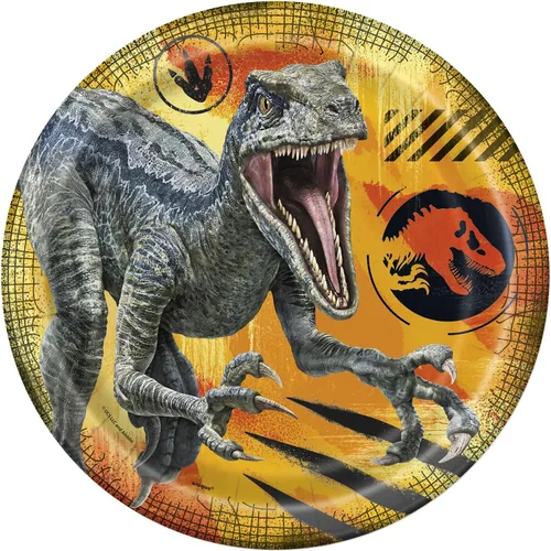 Miniatura 9 de Mantel rectangular de plástico multicolor Jurassic World 3 (54 x 84 pulgadas), 1 unidad, diseño vibrante, perfecto para celebraciones de cumpleaños