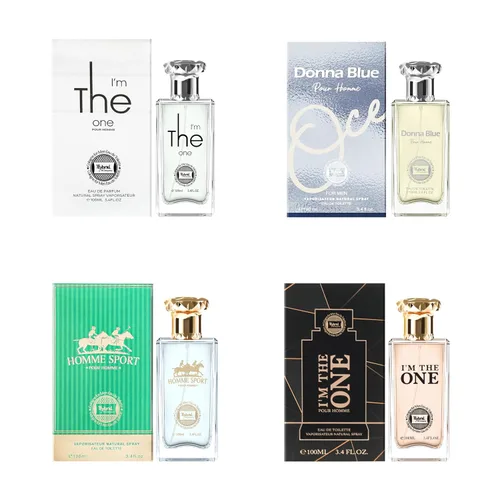 Miniatura 16 de Hybrid & Company 4 piezas Aqua Di Rinascita Lecno Sea Passion Aqua Deep Blue Aqua Prive Eau De Toilette vaporizador Natural Spray para hombre