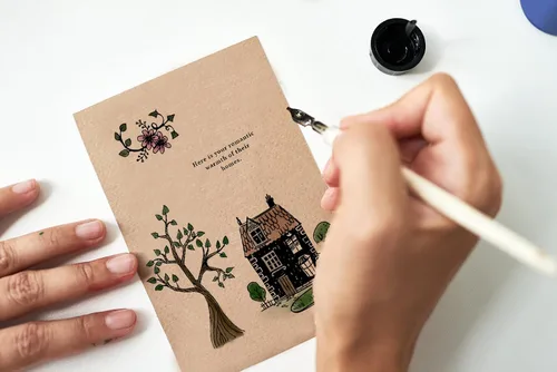 Miniatura 4 de Sellos transparentes de hojas de árboles de otoño para hacer tarjetas y decoración de álbumes de fotos, sello de silicona de casa para el hogar