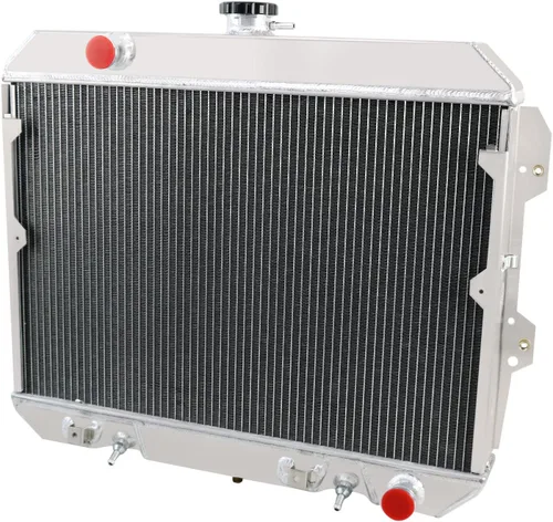 Miniatura 4 de Radiador para Nissan Datsun 280ZX 280 ZX 280 ZX 280C 430 Sedan 2.8L L6, radiador de aluminio de rendimiento completo de 3 filas