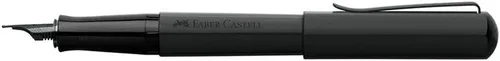 Miniatura 4 de Faber-Castell HEXO - Pluma estilográfica, negro mate, extrafina: moderna pluma estilográfica con punta extra fina de acero inoxidable negro, agarre
