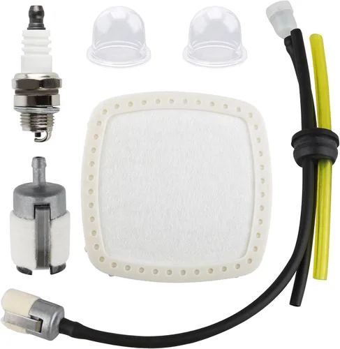 HUZTL Repower Mantenimiento Tune Up Kit A226002160 Filtro de aire Línea de combustible 90183Y para soplador Echo PB-2520
