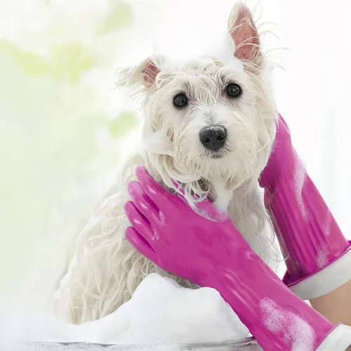 Miniatura 6 de Guantes de limpieza de goma reutilizables Playtex Living, protección premium, guantes reutilizables para el hogar, pequeños (2 pares)