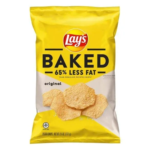 Miniatura 2 de LAY'S® - Patatas fritas horneadas originales, 1.125 onzas (paquete de 8)