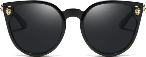 Miniatura 2 de Dollger Lentes de sol con diseño de calavera, y aros con forma de ojo de gato, protección UV400