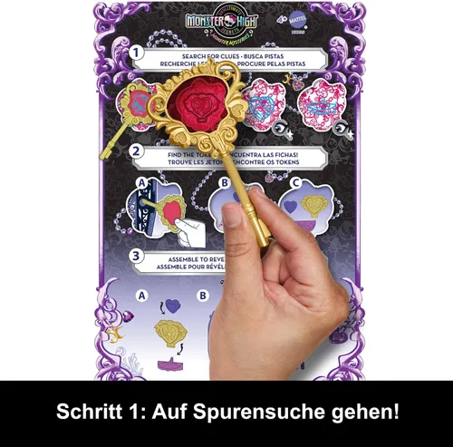 Miniatura 3 de Monster High Skulltimate Secrets Clawdeen Wolf Muñeca con Guardarropa y 19 Accesorios de Moda Sorpresa, Juguete +4 Años (HXH85)